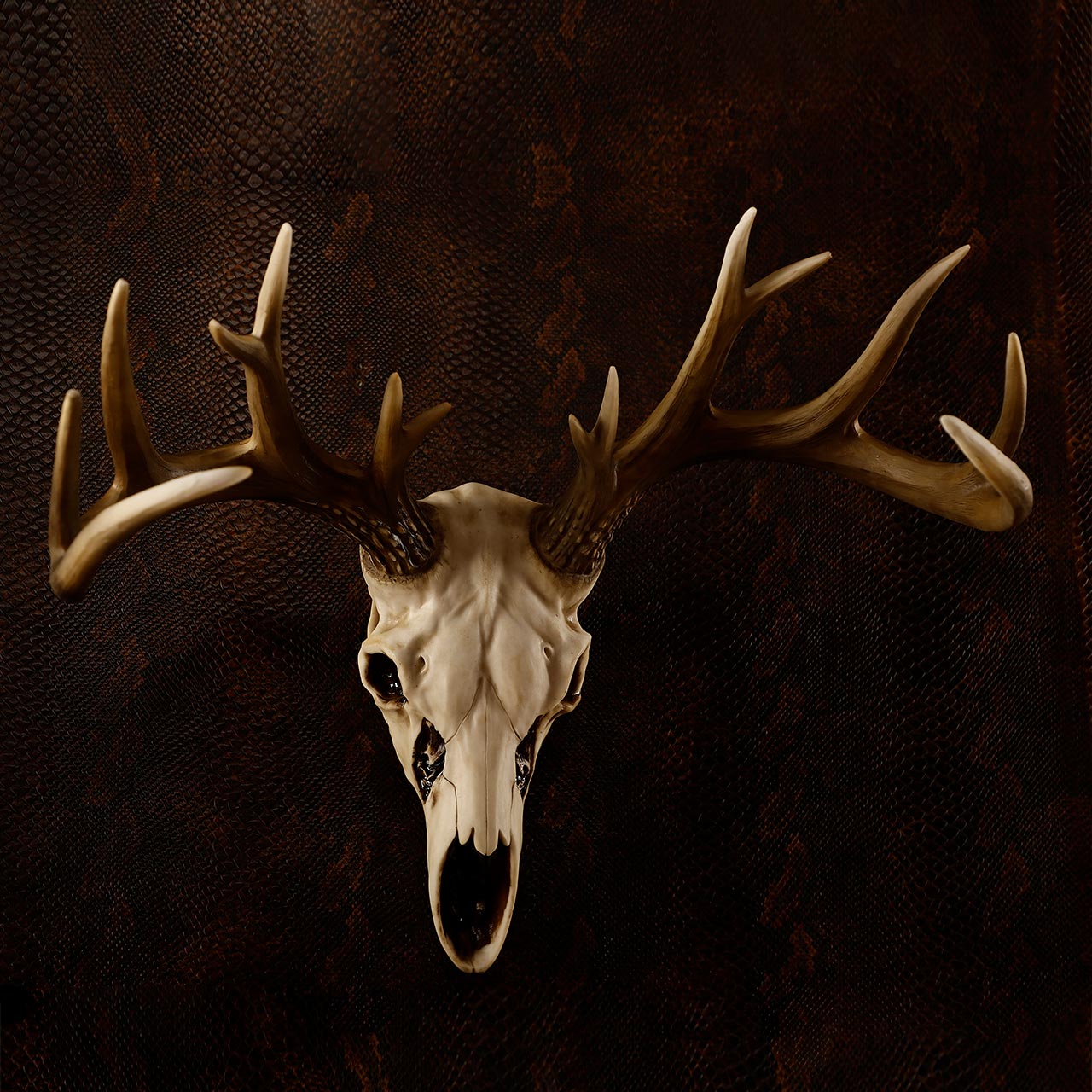 European Elk Skull Trophy Wall Hanging Decoration