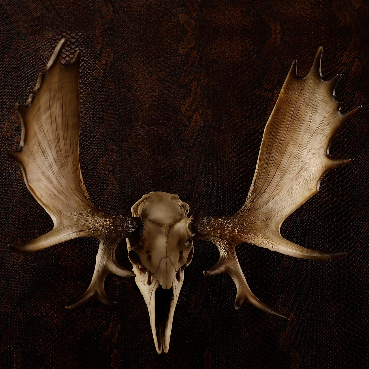 Moose Skull Trophy Wall Hanging Decoration